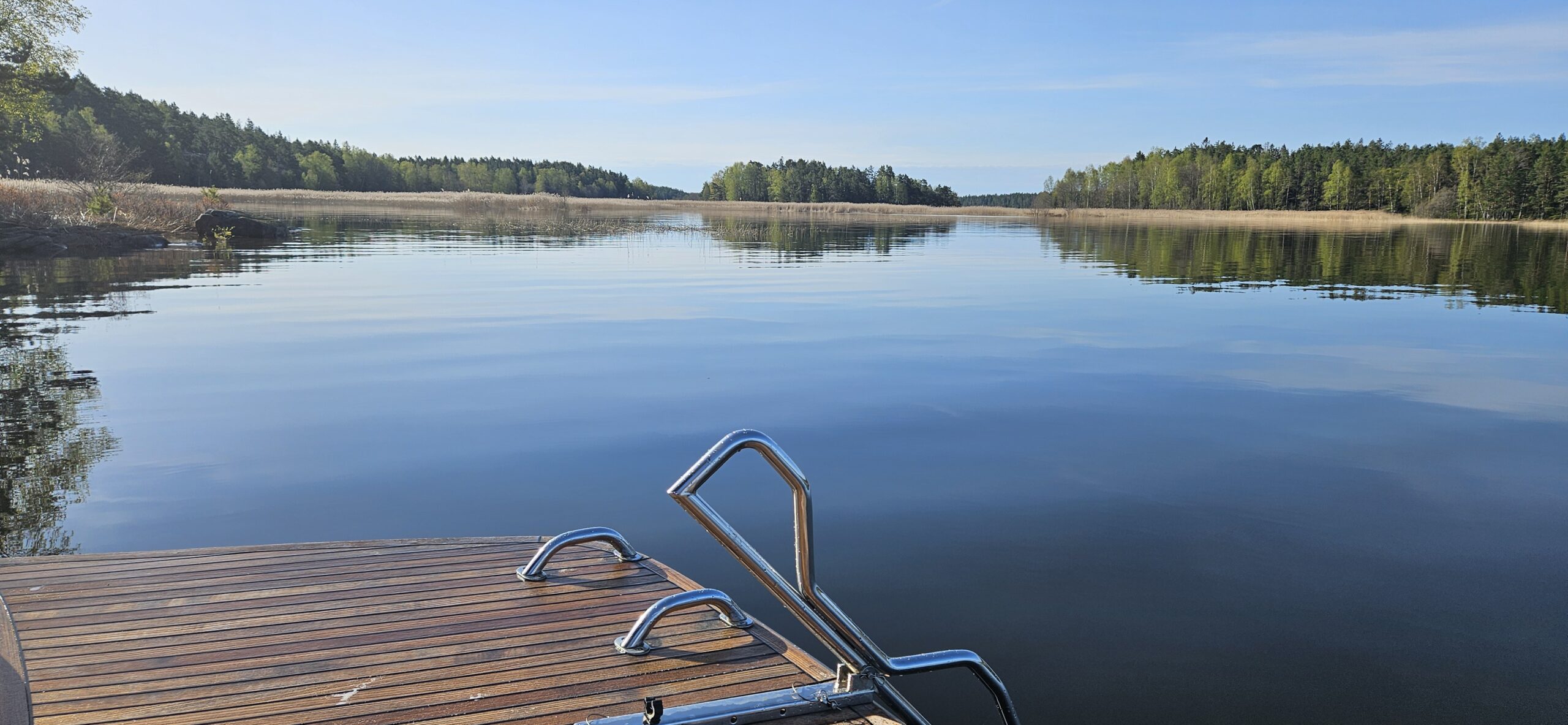 Broberg Marine® självbalanserande båtlyft för montering på badbrygga - Bild 4