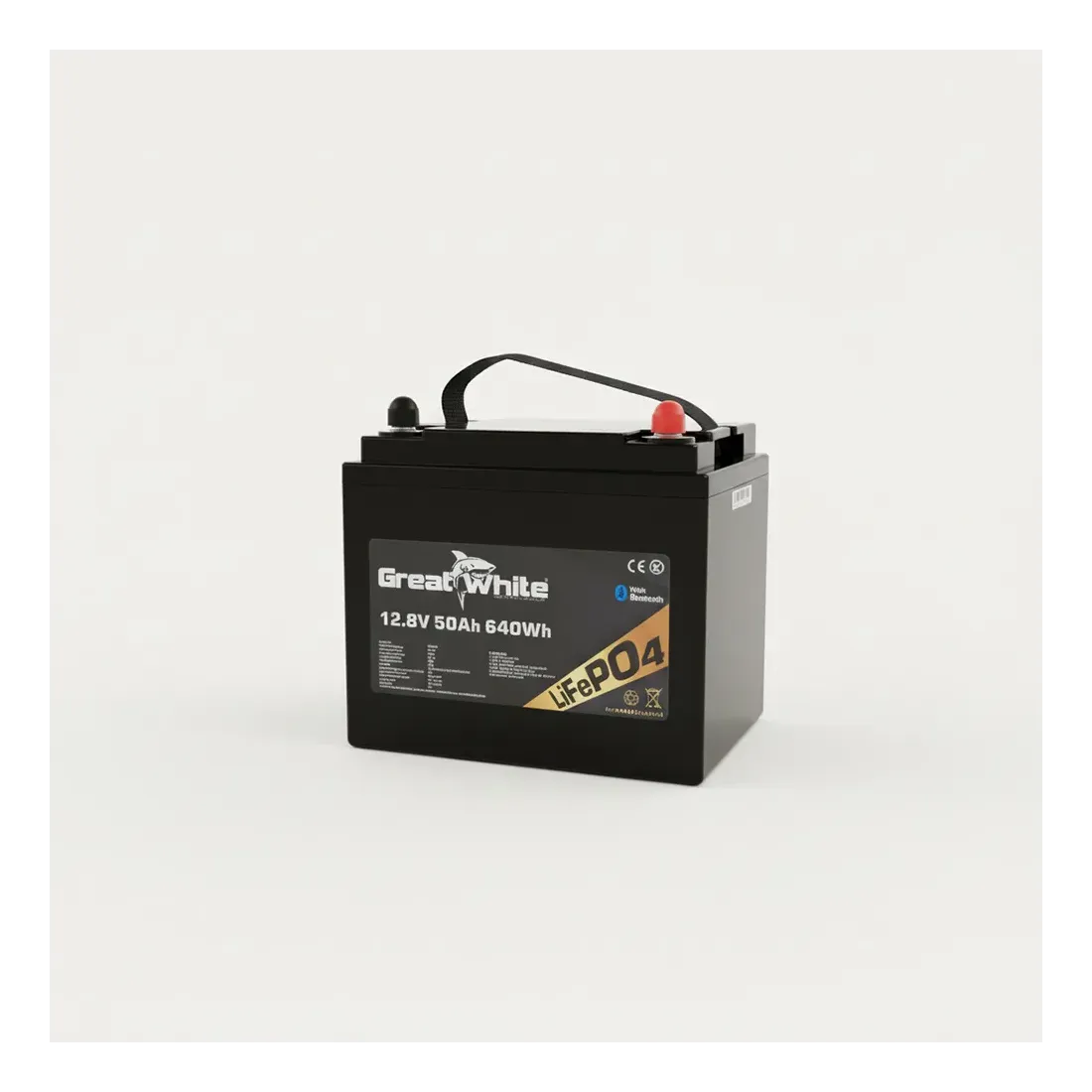 Greatwhite Litiumbatteri LifePO4 12V 50Ah 150A BMS - Bild 2
