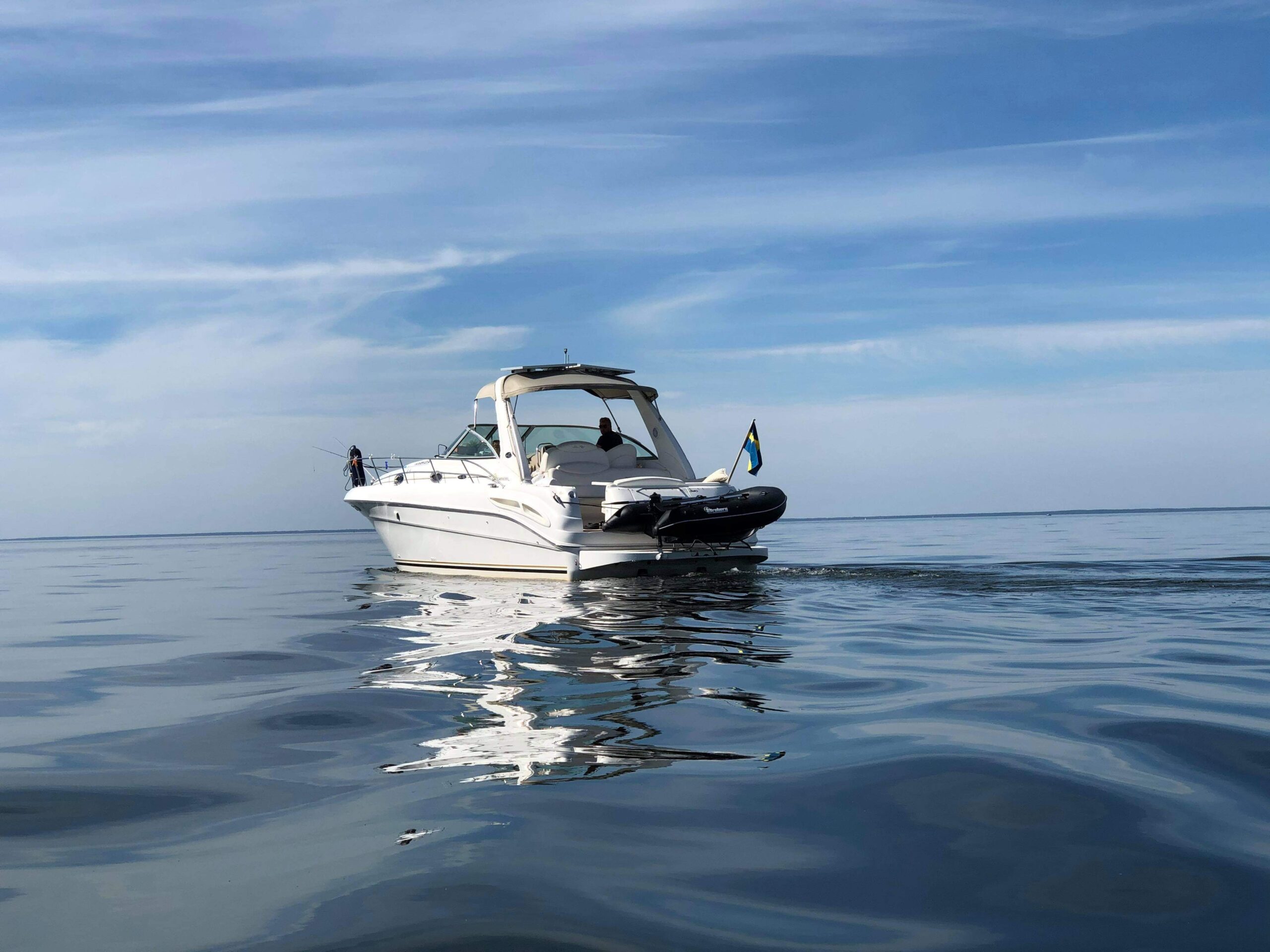 Broberg Marine® självbalanserande båtlyft för montering på badbrygga - Bild 5